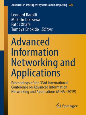 cover image of Advanced Information Networking and Applications